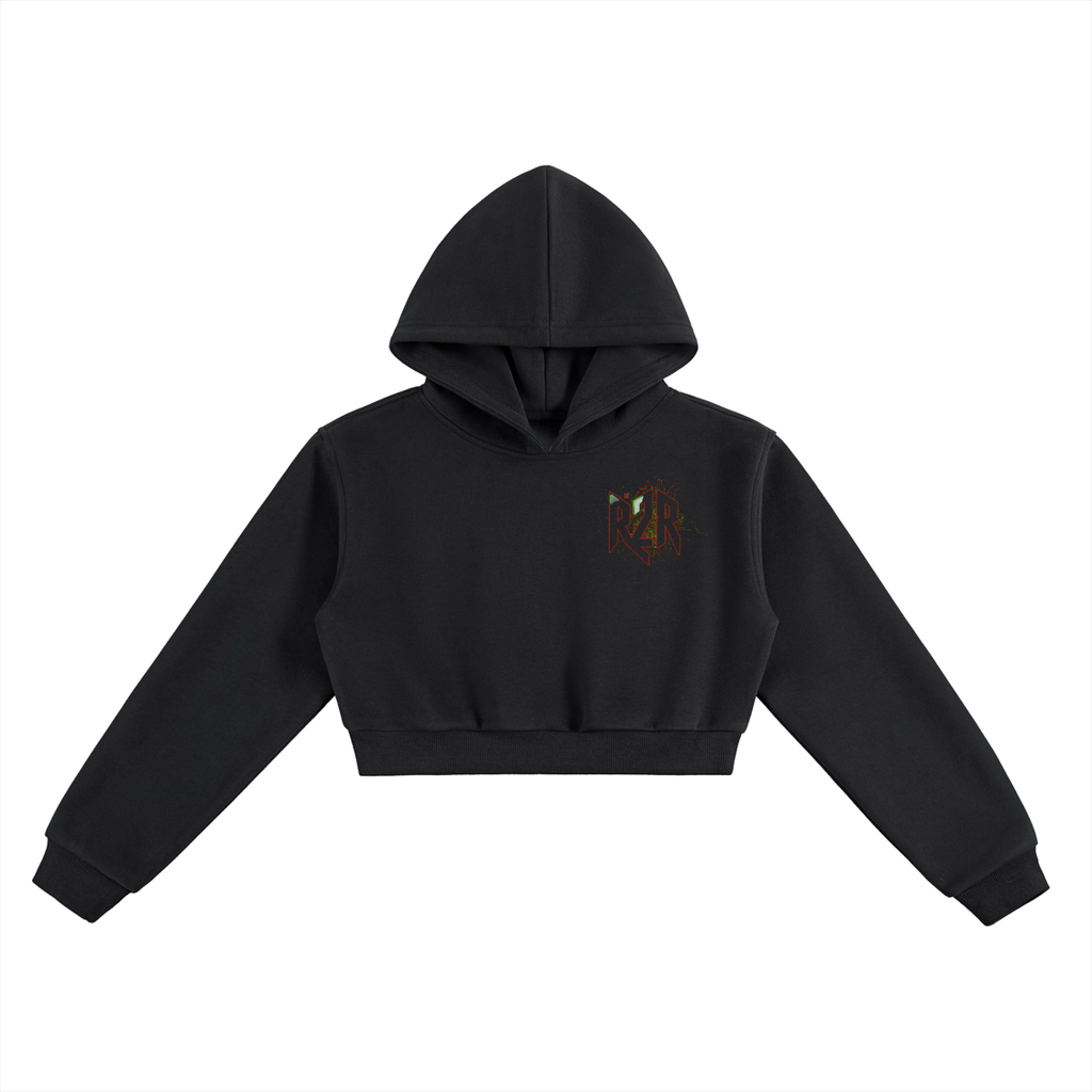 R2R Toxic Cropped hoodie