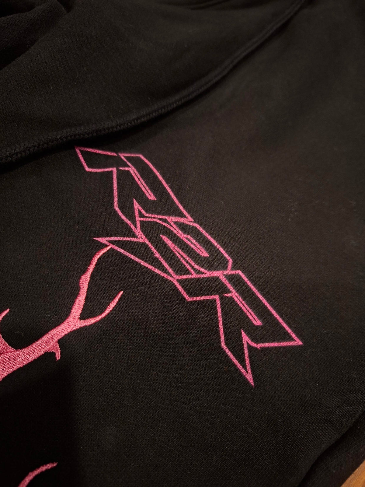 Pink lightning pants