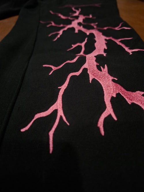 Pink lightning pants