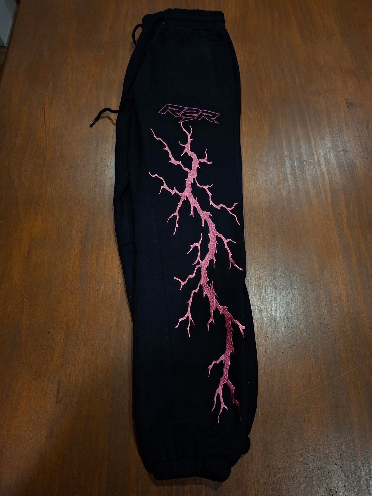 Pink lightning pants