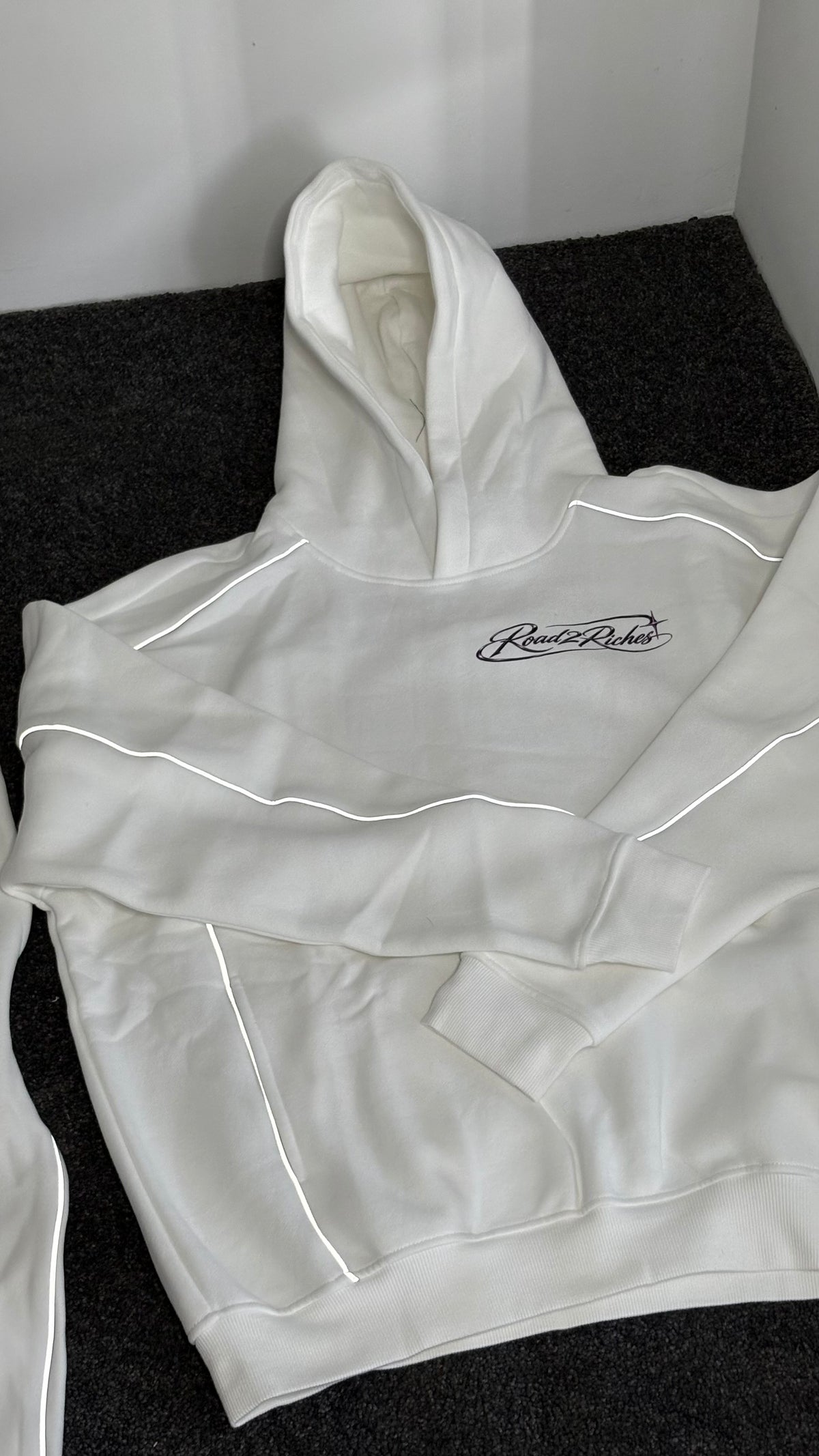 Purple hearts hoodie